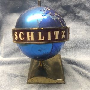 Schlitz Beer globe, advertising beer sign/ globe